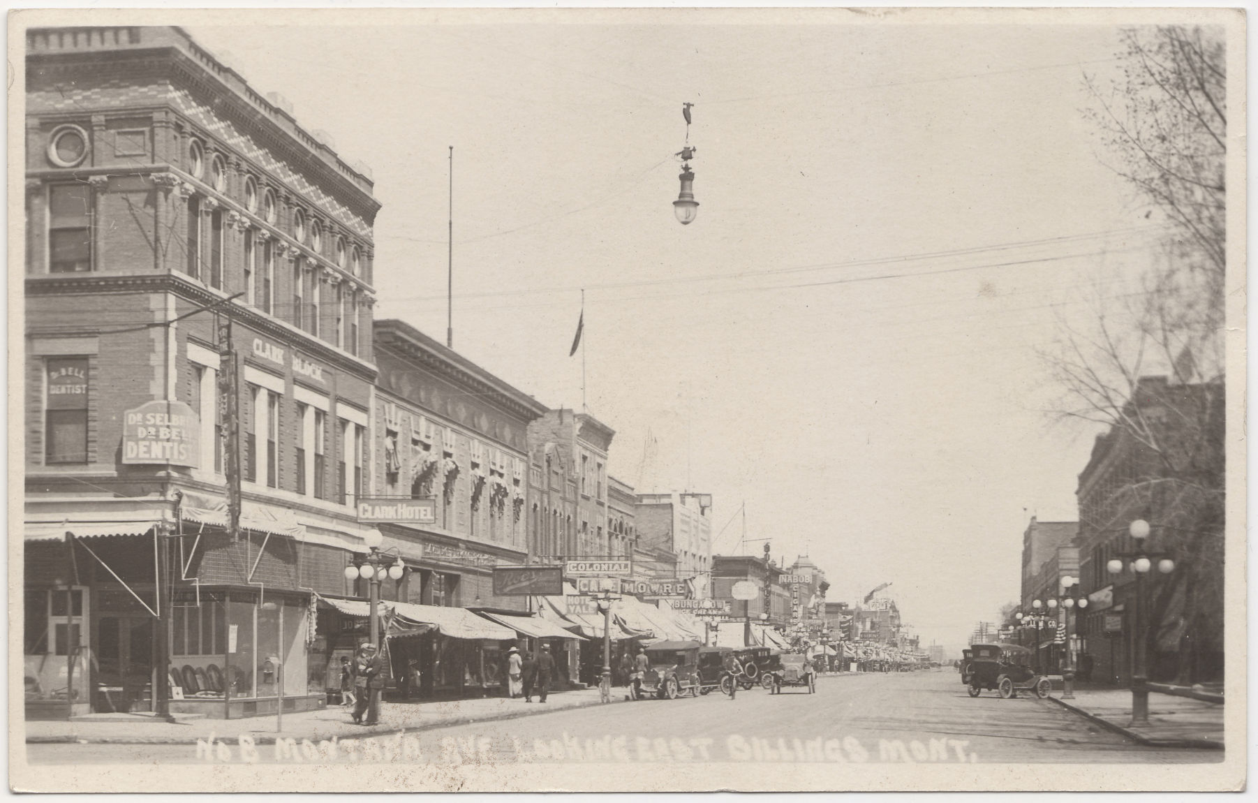 Montana Avenue looking east from North 29th Street, 1910s